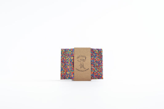 Play Cloth - Confetti Rainbow 90 x 90 cm