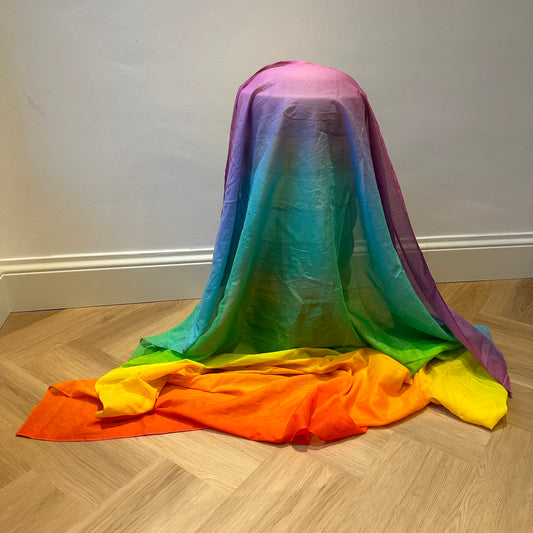 Play Cloth - Pastel rainbow 145 x 145 cm