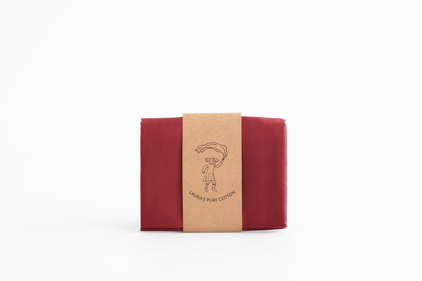 Play Cloth - Burgundy Red 90 x 90 cm