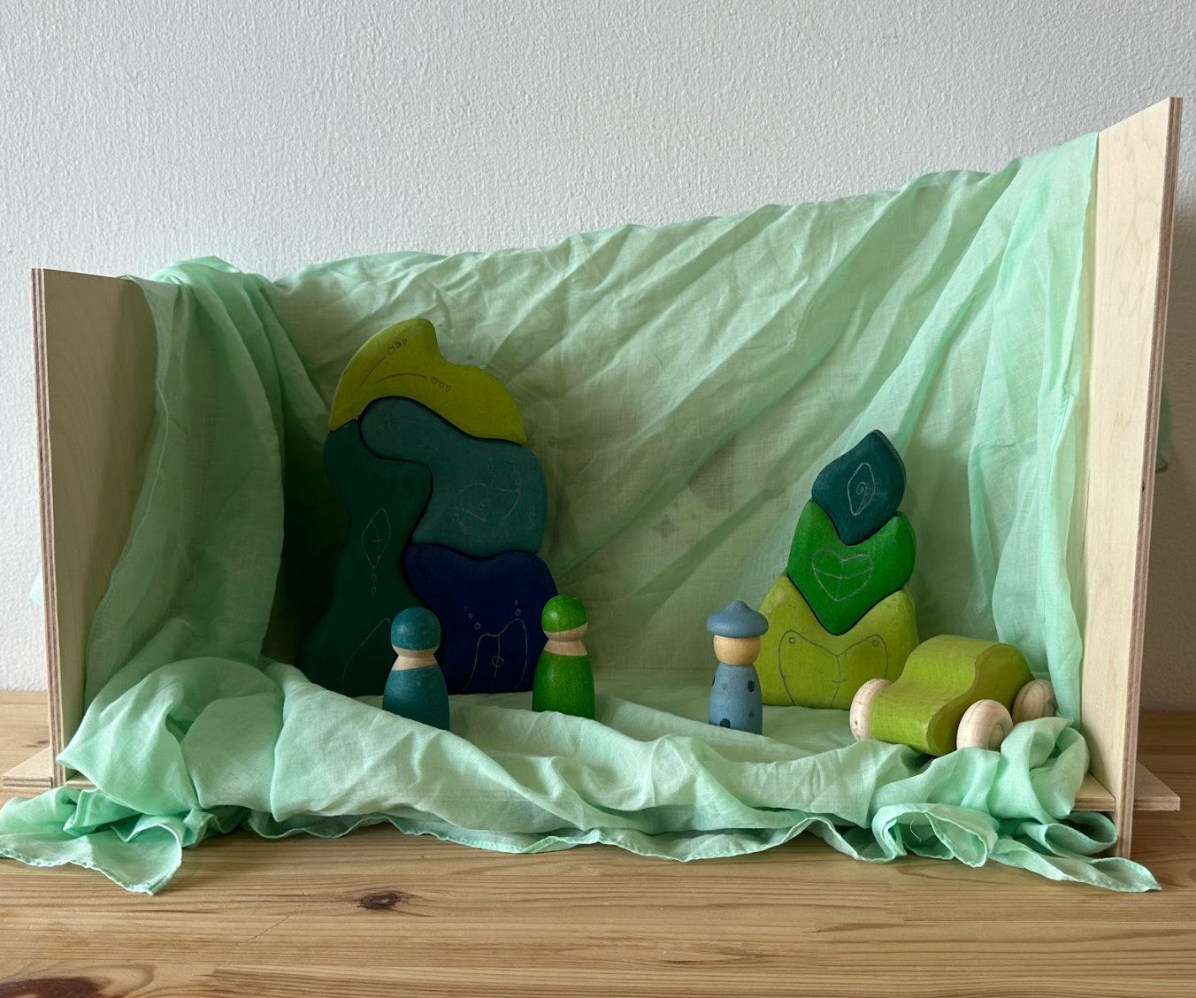 Play Cloth Light green 90 x 90 cm